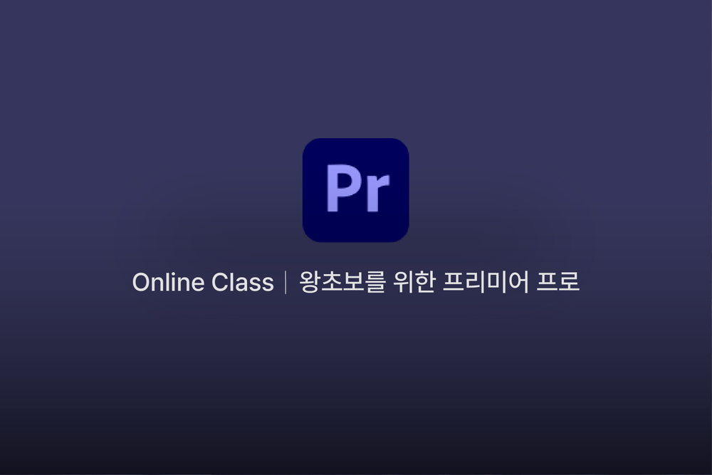 왕초보를 위한 프리미어 프로 이미지