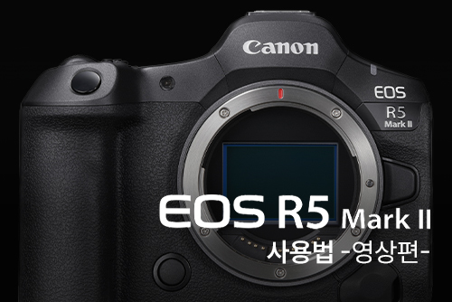 EOS R5 Mark II 사용법 -영상편-