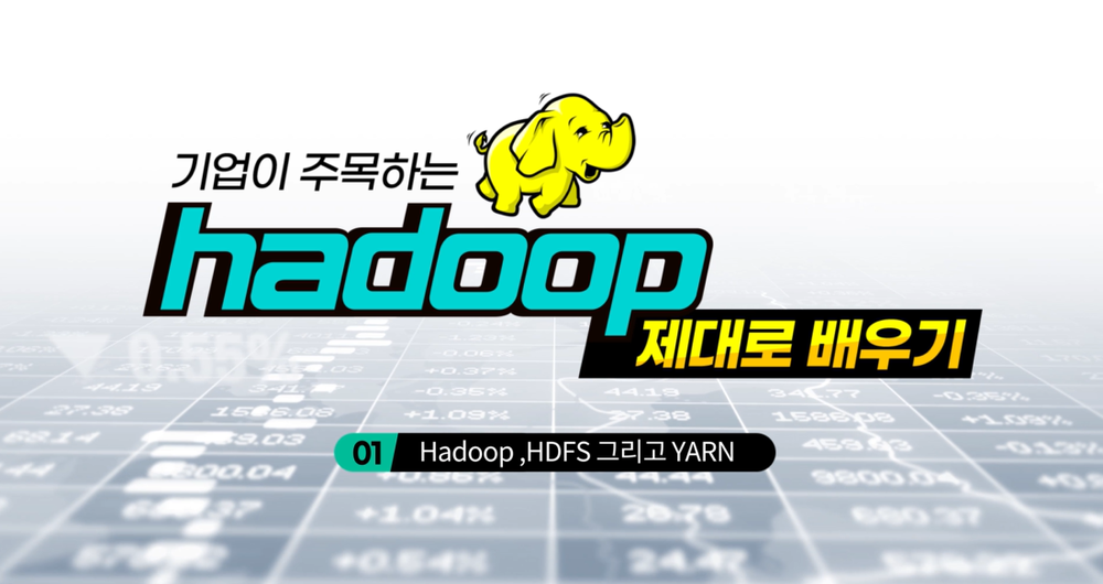 [상위 1% 빅데이터] 기업이 주목하는 Hadoop 제대로 배우기