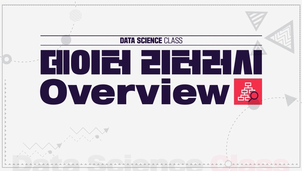 [DS Class] 데이터 리터러시 Overview