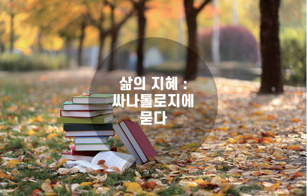 삶의 지혜, 싸나톨로지에 묻다 이미지