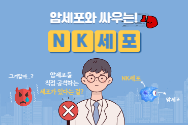 암세포와 싸우는 NK세포!